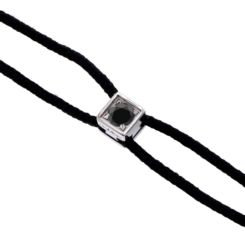 Bracelet Only One Diamant noir 0.08 ct - 3 mm