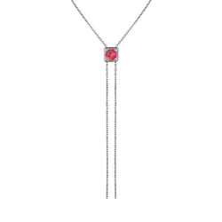 Pendentif Only One Rubellite 0.5 ct - 5 mm