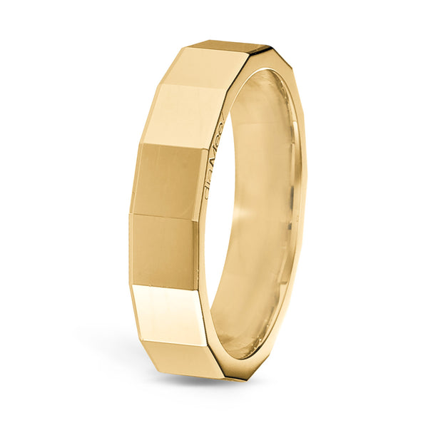 Gold Wedding Ring Shinee 4.6 mm